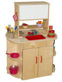 Wood Designs WD10875 All-In-One Play Kitchen Center