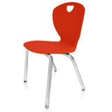 Scholar Craft SC5118XL Thrive School Stack Chair 18" Seat Height Set of 4