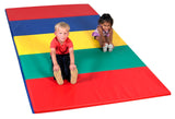 Children's Factory CF321-149 Rainbow Folding Gym Mat 5 x 10