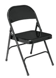National Public Seating 50 Series Steel Folding Chair - Pack of 4
