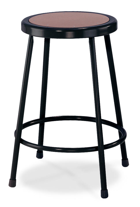 National Public Seating 6224-10 Series Round Hardboard Science Lab Stool Fixed Height