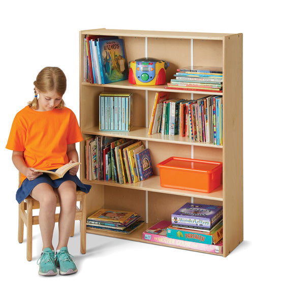 Jonti-Craft 7117YT Standard Adjustable Shelf Bookcase