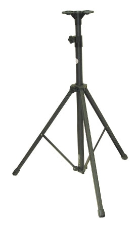 PRA-TRD Black, aluminum tripod for the OS PRA-6000 and PRA-7000 PA systems.  Height extends from 43" to 95".