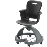 Haskell 2ES1C0 Ethos Mobile Quad Chair with Storage Base