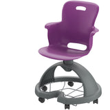 Haskell 2ES1C0 Ethos Mobile Quad Chair with Storage Base
