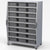 Haskell TSBIN Explorer Series Tall Storage with 8 Shelves and 24 Tote Trays
