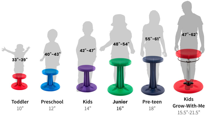 Kore Designs KOR 591 Toddler Wobble Chair 10" Height