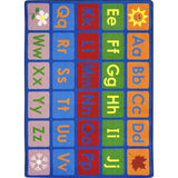 Joy Carpets 1710 Any Day Alphabet - Rectangle