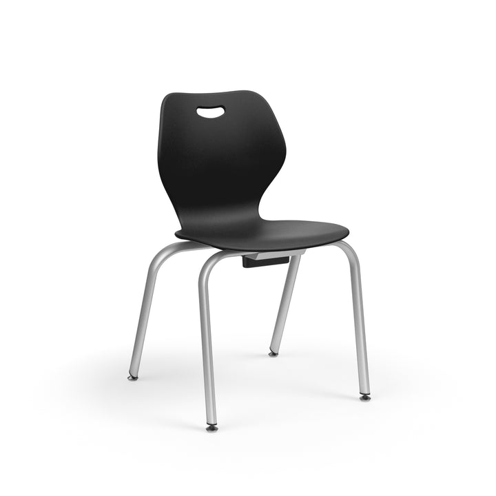 KI IW418 Intellect Wave 4 Leg Stack Chair 18" Seat Height