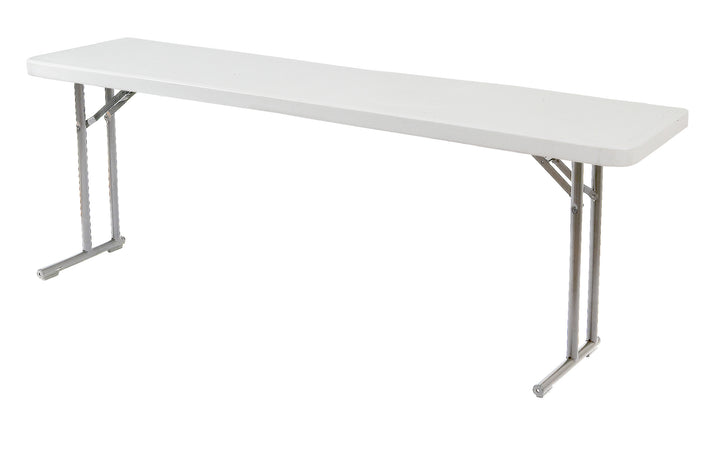 National Public Seating BT1872 Blow Molded Seminar Folding Table 18 x 72