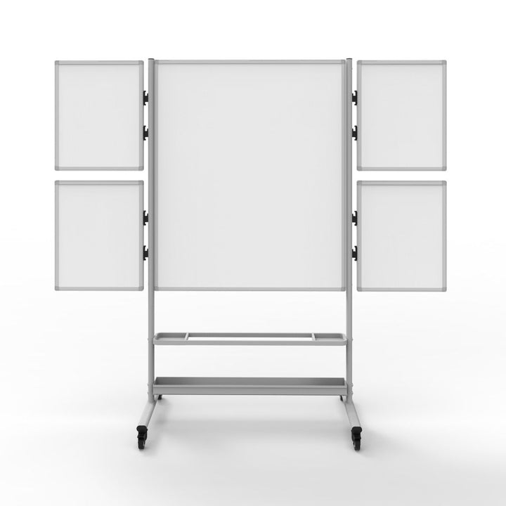 Luxor COLLAB-STATION Collaboration Station – Mobile Whiteboard with Four Attachable Markerboards