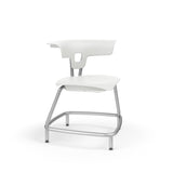 KI RKU100H15NB Ruckus Plastic Stack Chair without Book Rack 15" Seat Height