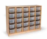 Whitney Brothers WB3225 Storage Cabinet with 25 Trays