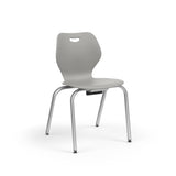 KI IW410 Intellect Wave 4 Leg Stack Chair 10" Seat Height - Free Shipping