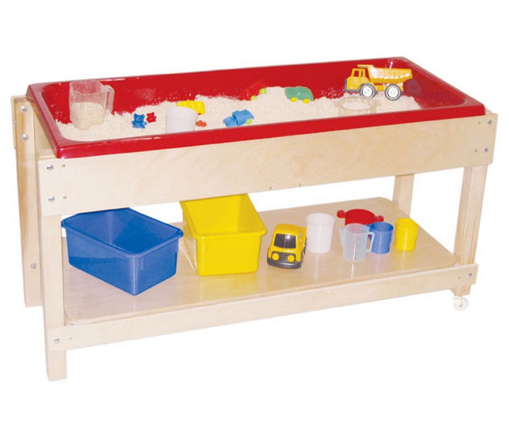 Wood Designs WD11810 Sand and Water Table with Shelf Lid
