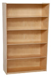 Wood Designs WD12960 Classroom Bookshelf with 5 Fixed Shelves - 60" Height