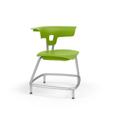 KI RKU100H18NB Ruckus Plastic Stack Chair without Book Rack 18" Seat Height